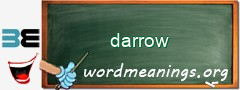 WordMeaning blackboard for darrow